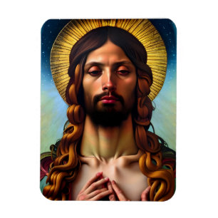Jesus Christ Modernes Renaissance-Magnet Magnet