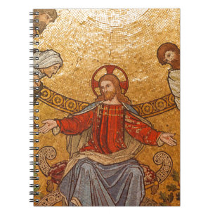 Jesus-Christ-Mosaik Notizblock