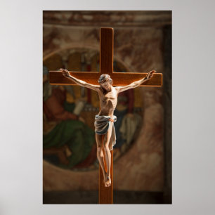 Jesus Christ on the Cross Poster