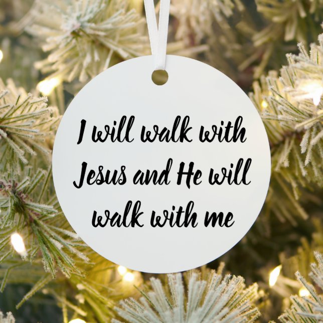 Jesus Christ Ornament Aus Metall (InSitu)