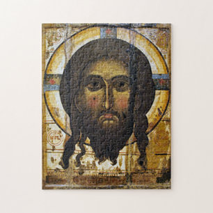 Jesus Christ Orthodox Christliches Symbol Puzzle