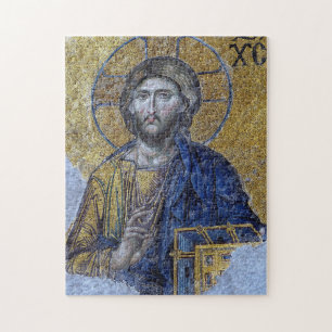Jesus Christ Orthodox Christliches Symbol Puzzle