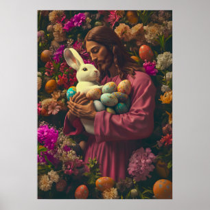 Jesus Christ Ostersonne Poster