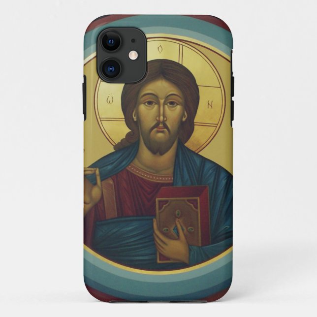 Jesus Christ Pantocrator Case-Mate iPhone Hülle (Rückseite)