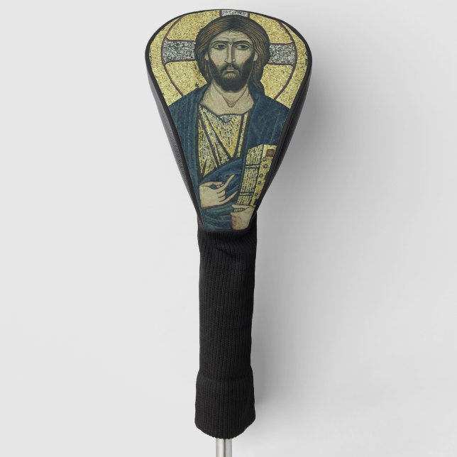 Jesus Christ Pantocrator Golf Headcover (Vorderseite)