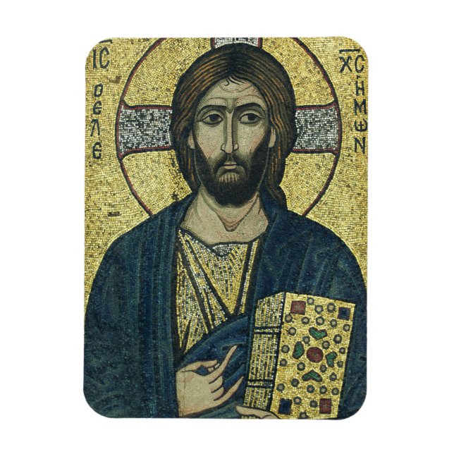 Jesus Christ Pantocrator Magnet (Vertikal)