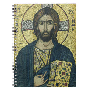Jesus Christ Pantocrator Notizblock