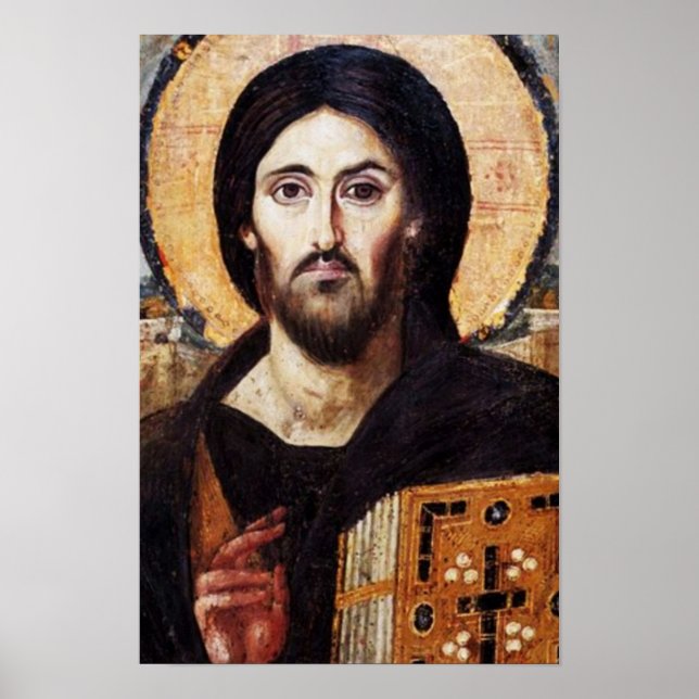 Jesus Christ Pantocrator Poster (Vorne)