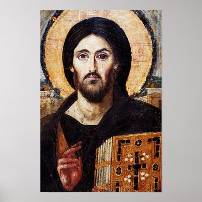 Jesus Christ Pantocrator Poster (Vorne)