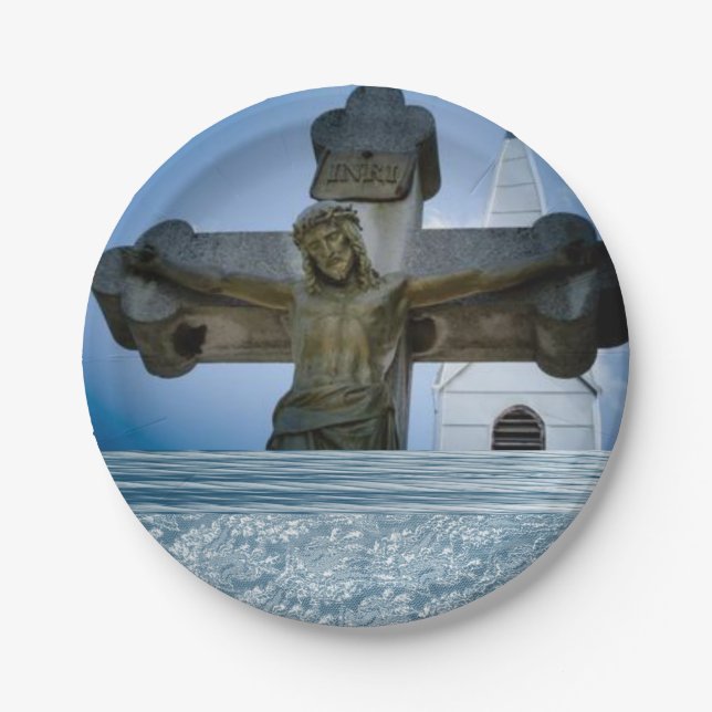 Jesus Christ Paper Tellers Pappteller (Vorderseite)