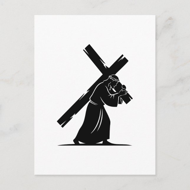 Jesus Christ Postkarte (Vorderseite)