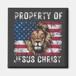 Jesus Christ Property Christlich Lion Judah 4. Jul Magnet