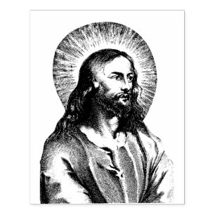 Jesus Christ Rubber Briefmarke Gummistempel