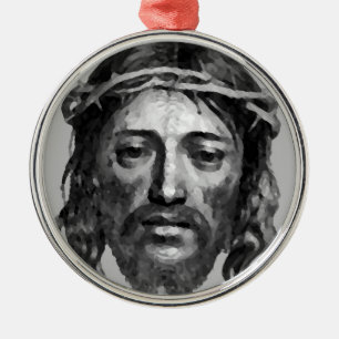 JESUS CHRIST SILBERNES ORNAMENT