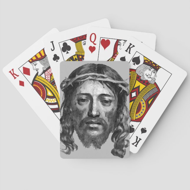 JESUS CHRIST SPIELKARTEN (Rückseite)