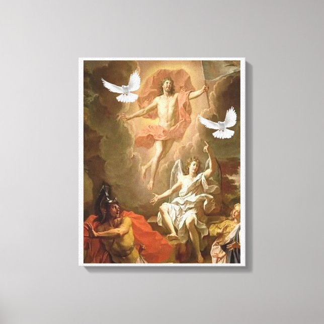 Jesus Christ Stretched Canvas Print Leinwand (Vorderseite)