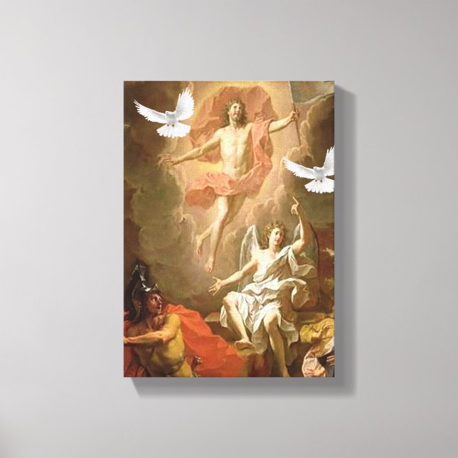 Jesus Christ Stretched Canvas Print Leinwand (Vorderseite)