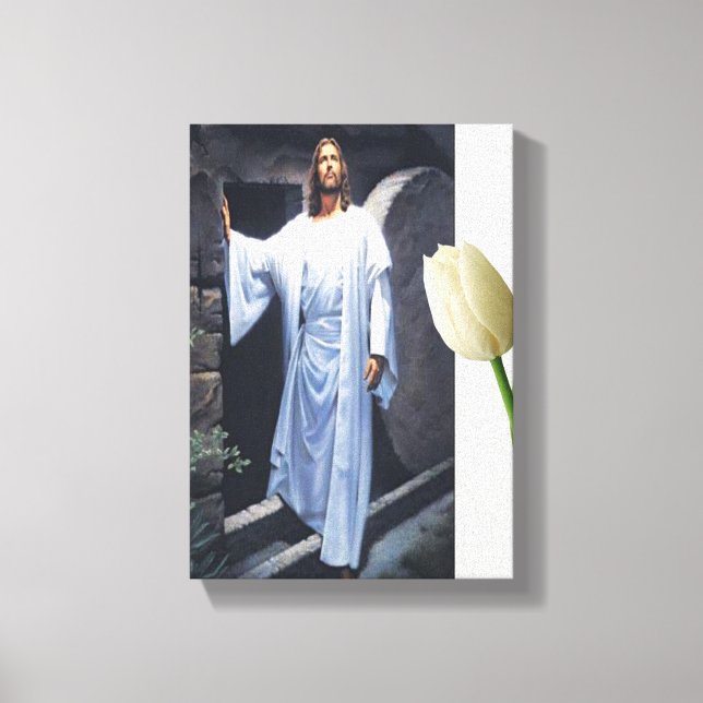 Jesus Christ Stretched Canvas Print Leinwand (Vorderseite)