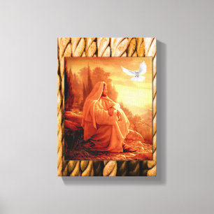 Jesus Christ Stretched Canvas Print Leinwand