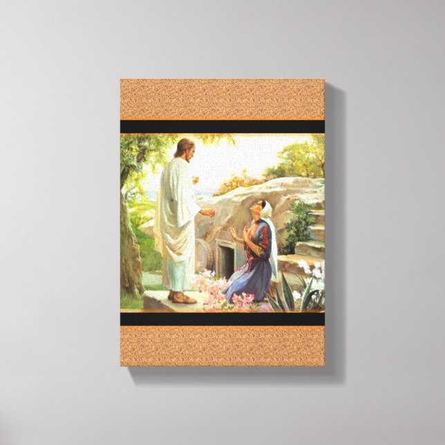 Jesus Christ Stretched Canvas Print Leinwand (Vorderseite)