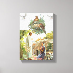Jesus Christ Stretched Canvas Print Leinwand
