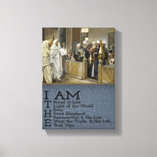 Jesus Christ Stretched Canvas Print Leinwand