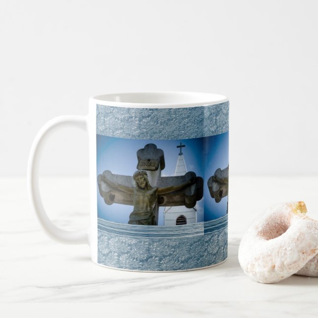 Jesus-Christ-Tasse Kaffeetasse (Mit Donut)