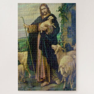 JESUS CHRIST THE GOOD SHEPHERHERHERD PUZZLE