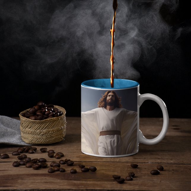 Jesus Christ Universelle Liebe 8 Kaffeetasse (Jesus Christ Universal Love 8 Coffee Mug
)