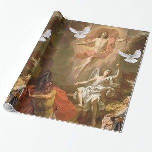 Jesus Christ Wrapping Paper Geschenkpapier