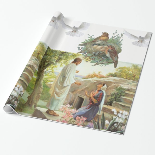 Jesus Christ Wrapping Paper Geschenkpapier (Ungerollt)