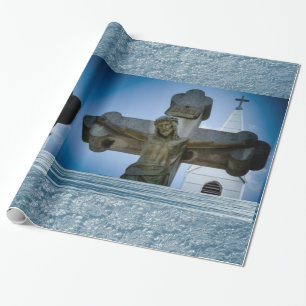 Jesus Christ Wrapping Paper Geschenkpapier