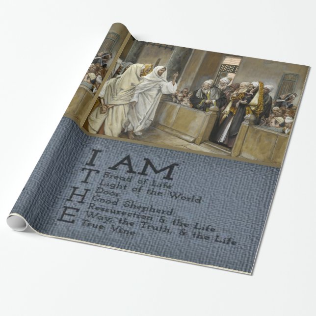 Jesus Christ Wrapping Paper Geschenkpapier (Ungerollt)