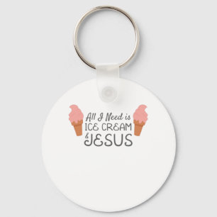 Jesus Christlich alles, was ich brauche, ist Eis u Schlüsselanhänger