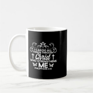Jesus Christlich Bible Verse Philippianer 413 Blum Kaffeetasse