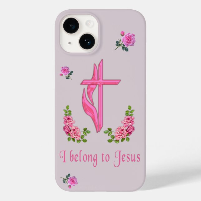 Jesus Christlich Case-Mate iPhone Hülle (Rückseite)