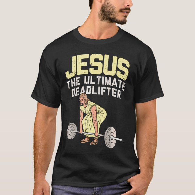 Jesus Christlich Cross Junting American Flag Camou T-Shirt (Vorderseite)