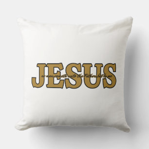Jesus Christlich Faith John 14:6 KJV Bible Verse Kissen