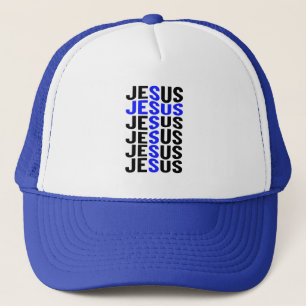 Jesus Christlich Gott Sohn Ostern Christlicher Gla Truckerkappe