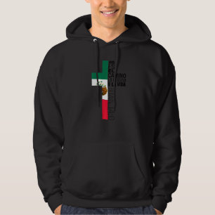 Jesus Christlich Spanisch Männer Vater Mutter Mex Hoodie