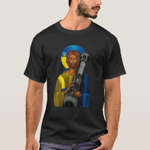 Jesus Christlich stehe ich mit der ukrainischen Fl T-Shirt