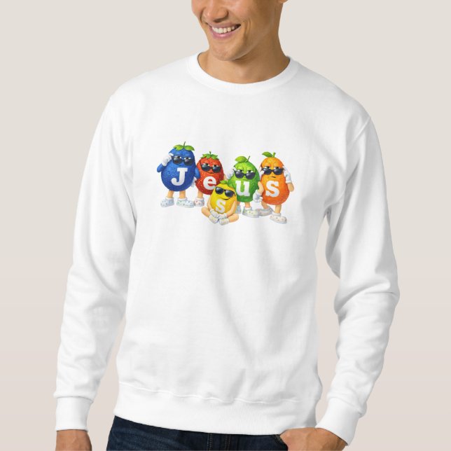 JESUS - Christlich Sweatshirt (Vorderseite)