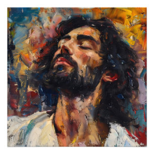 Jesus-Christliche Religion Fotodruck