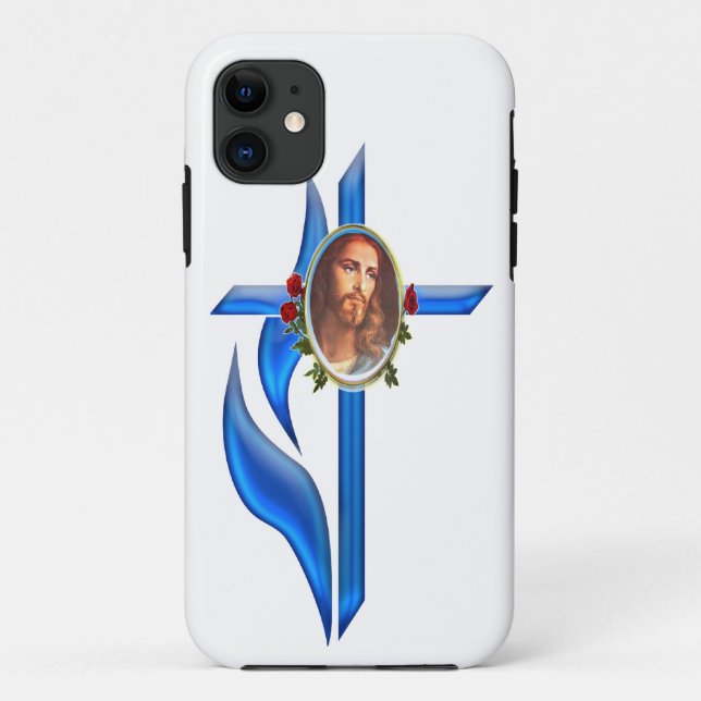 Jesus Christliche Telefonfälle Case-Mate iPhone Hülle (Rückseite)