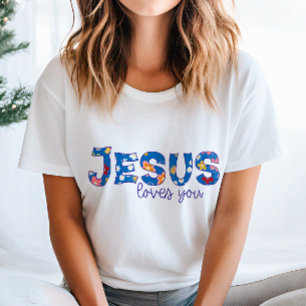 Jesus christlichen Frauen-Hemd T-Shirt