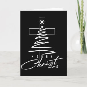 Jesus Christliches Kreuz Frohe Weihnachten Pyjama  Karte