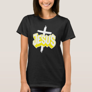 Jesus, Christliches Kreuz T-Shirt