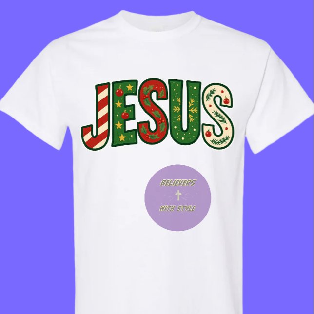 JESUS - Christmas - Christian T-Shirt (Von Creator hochgeladen)