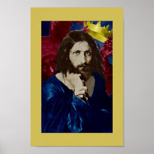 Jesus Christus 1888 by Georg Karl Franz Corniceliu Poster