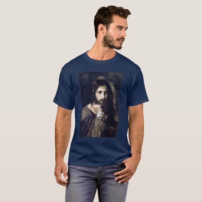 Jesus Christus 1888 by Georg Karl Franz Corniceliu T-Shirt (Vorne ganz)